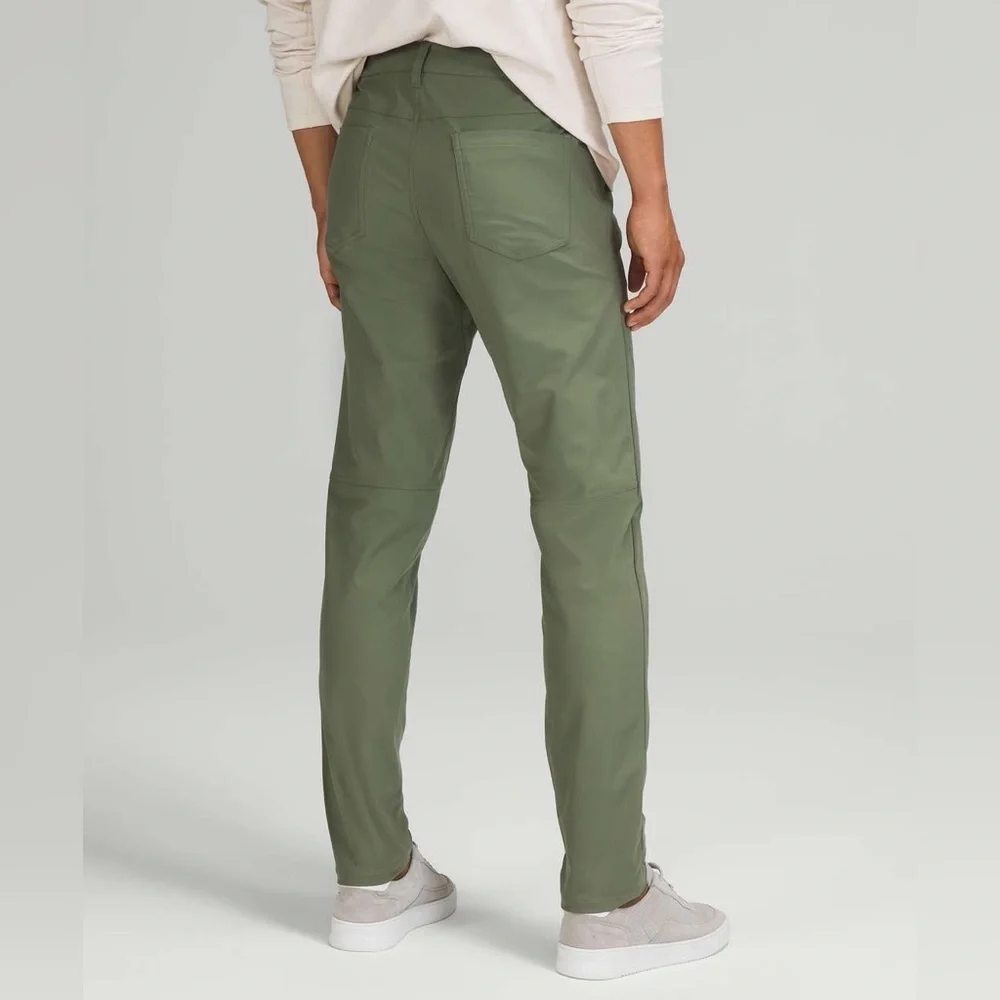 Lululemon Men’s Green Twill ABC Warpstreme Pant